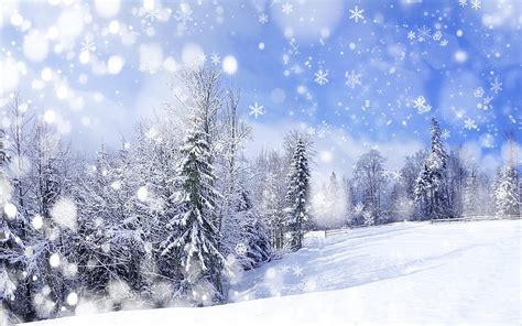 Landscape Winter Background Snow Hd Wallpaper Pxfuel