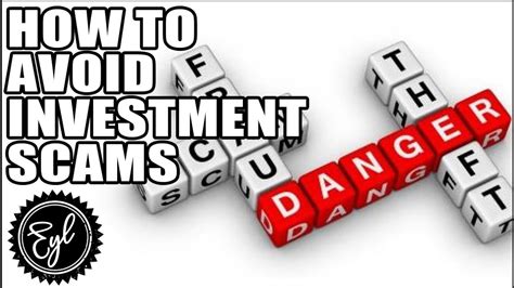 How To Avoid Investment Scams Youtube