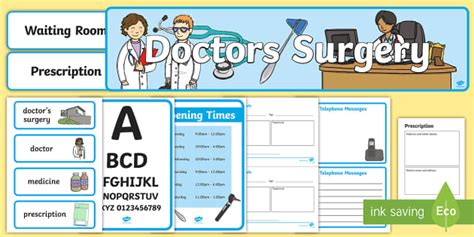 Doctors Surgery Role Play Pack Teacher Made Twinkl