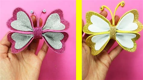 Moldes De Mariposas Para Imprimir En Goma Eva Cómo hacer mariposas de