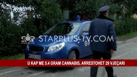 U Kap Me Gram Cannabis Arrestohet Vje Ari Youtube