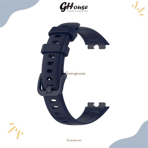 Jual Strap Huawei Band Polos Tali Huawei Band Silicone Polos Warna