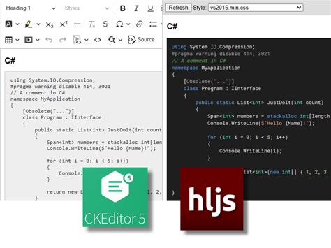 GitHub Adriancs2 Ckeditor5 Highlightjs Aspnet Using CKEditor 5 And