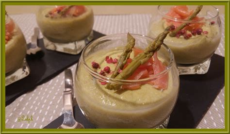 Verrines De Mousse D Asperge La Truite Fum E Oh La Gourmande