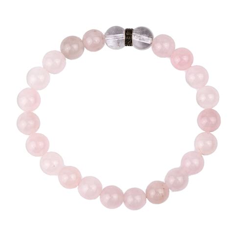 Rose Quartz Bracelet Shop Rose Quartz Bracelets At Energy Muse