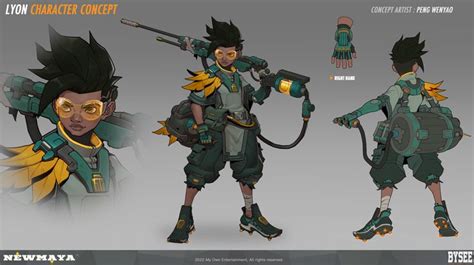 ArtStation MAYA and machine 玛雅和机械 see Character design sketches