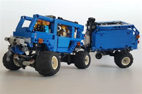 Lego Ideas Off Road Van With A Camper Trailer