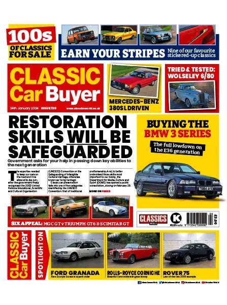 Classic Car Buyer Issue 720 24th January 2024