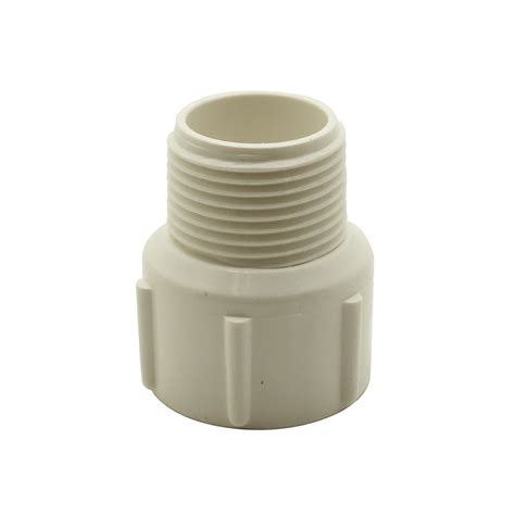 Thrifco Inch Threaded X Threaded Pvc Riser Extension Sch