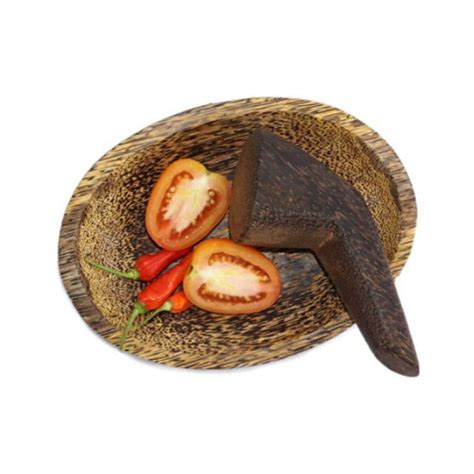 cobek kayu cobek aren cobek murah ulekan shopee indonesia