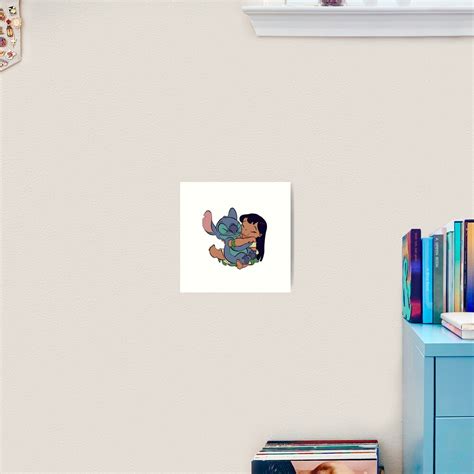 "Lilo Stitch Hug" Art Print for Sale by emroccs | Redbubble