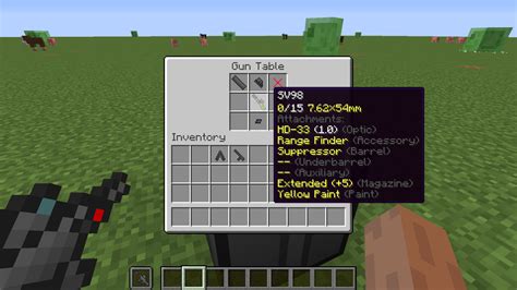 Gun Customization Infinity Minecraft Mod