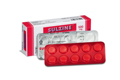 Sulzine Sulfadiazine Tablets Usp Sgpharma