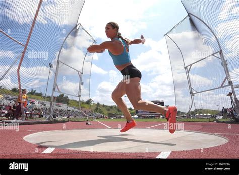 Valarie Allman Usa Wins The Women S Discus With A Throw Of