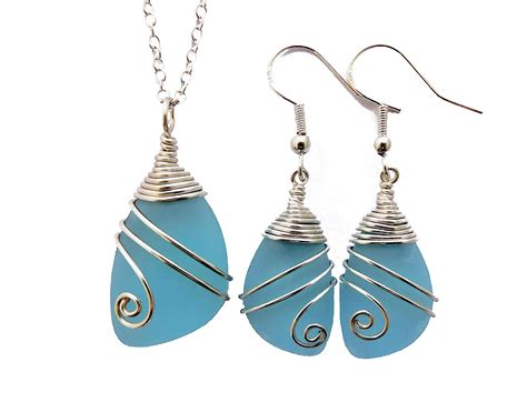 Amazon Handmade In Hawaii Wire Wrapped Turquoise Bay Blue Sea