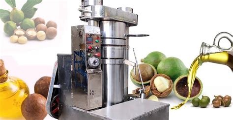 Cold Press Macadamia Oil Extraction Unit For Sales Factory Price