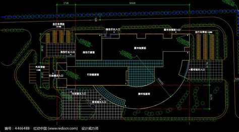综合楼cad总平面图图片下载 红动中国