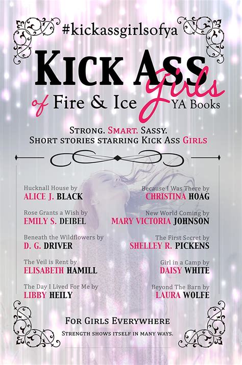 Amazon Kick Ass Girls Of Fire Ice YA Books Short Stories