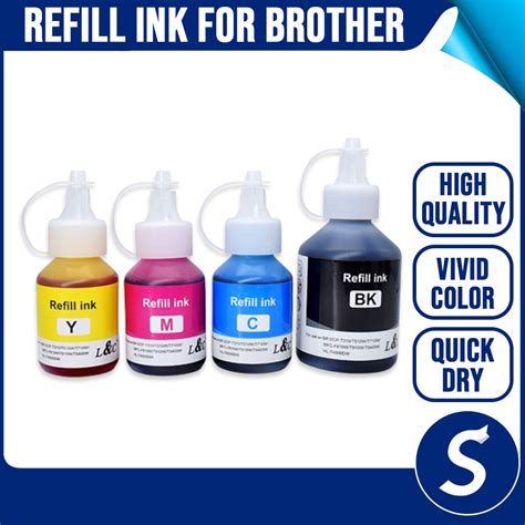 Btd Bt Bt Compatible Brother Refill Ink For Dcp T Dcp