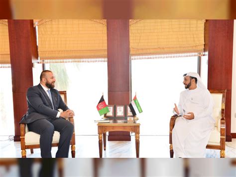 Abu Dhabi Chamber Discusses Trade Cooperation With Charge D Affaires Of