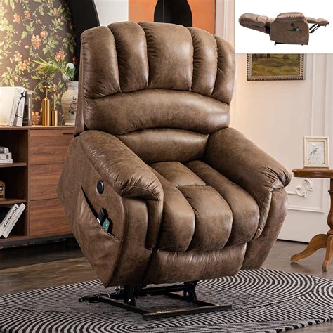 Amazon Meetwarm Large Dual Okin Motor Power Lift Recliner Chair