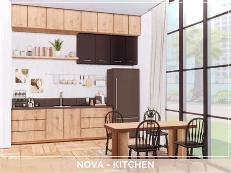 The Sims Resource Nova Kitchen TSR Only CC