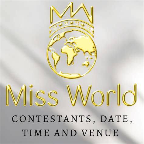 71st Miss World 2023 Contestants List, Date, Time And Venue