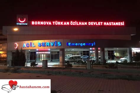 İzmir Bornova Türkan Özilhan Devlet Hastanesi Göğüs Hastalıkları