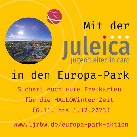 Mit Der Juleica In Den Europa Park Vom 6 11 Bis 01 12 2023