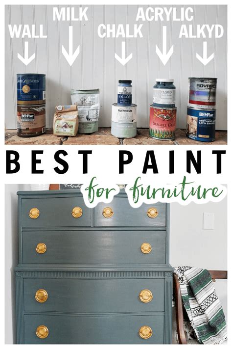 Best Type Of Paint For Furniture Refresh Living Painting Old