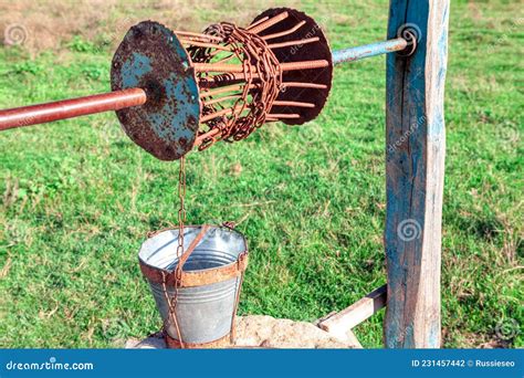 bucket stock photo image  farmland render drinking