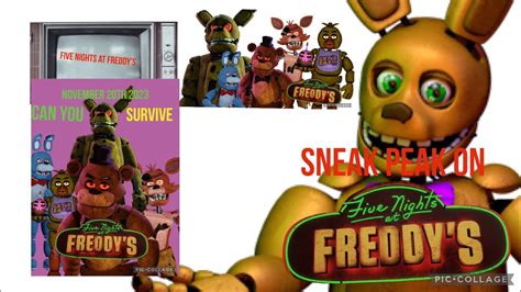 Sneak Peak On Fnaf YouTube