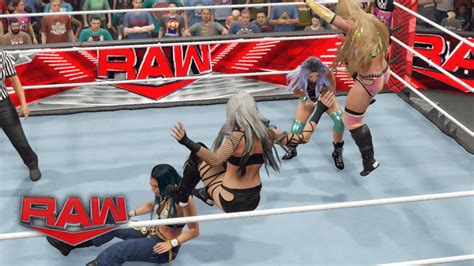 WWE 2K23 RAW LIV MORGAN VS MIA YIM VS CANDICE LERAE VS CHELSEA GREEN