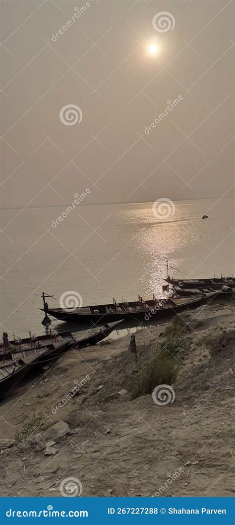 Padma river stock photo. Image of natural, padma, bangladesh - 267227288