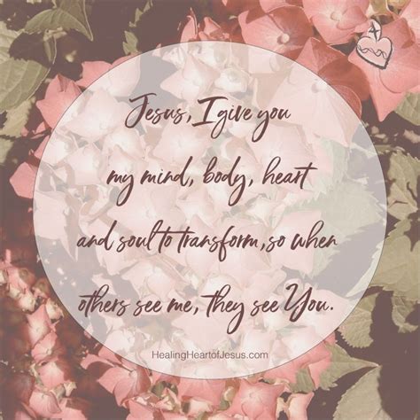 "My dear Jesus, Take control of my heart so that it beats only to love ...