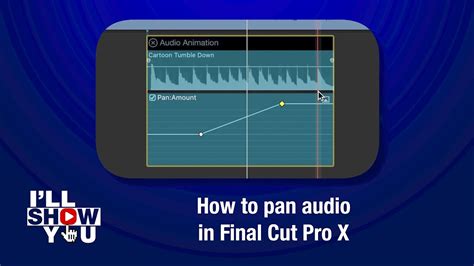 How To Pan Audio In Final Cut Pro X Youtube