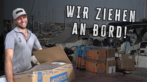 Kommen Unsere Sachen An Wir Ziehen Auf Unser Schiff Salty Brothers