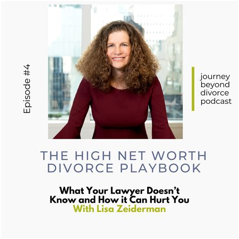 The High Net Worth Divorce Playbook Lisa Zeiderman Esq