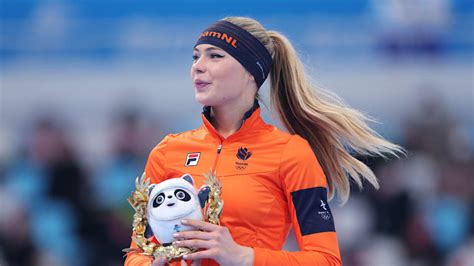 Jutta Leerdam wins speed skating Olympic silver at Beijing 2022, brings ...