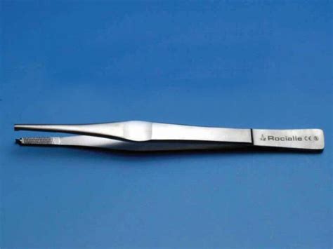 Rocialle Inhealth Optimo Lanes Dissecting Forceps Toothed Teeth