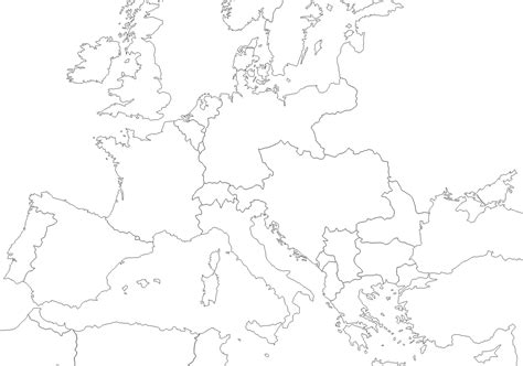 World War 1 Map Of Europe Fill In The Blank