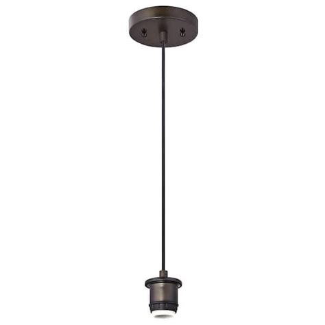 Westinghouse 1 Light Oil Rubbed Bronze Adjustable Mini Pendant 6102400