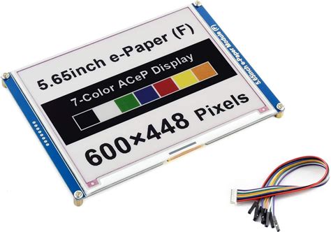 Inch E Paper Display Module Pixels Colorful Acep Color E