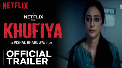 Khufiya | Official Trailer | Tabu | Vishal B | Khufiya Movie Release ...