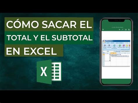 C Mo Calcular Totales Y Subtotales En Excel Gu A Completa Magazine