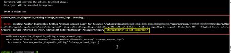 Terraform How To Fix 400 Error Autorest Azure Service Returned An