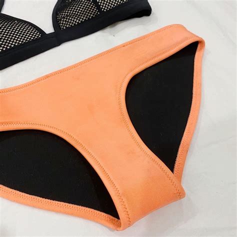 Triangl Neoprene Bikini In Tilly Sunburst Women S Fashion Swimwear