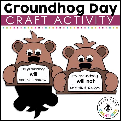 Groundhog Day Craft Activity - Crafty Bee Creations