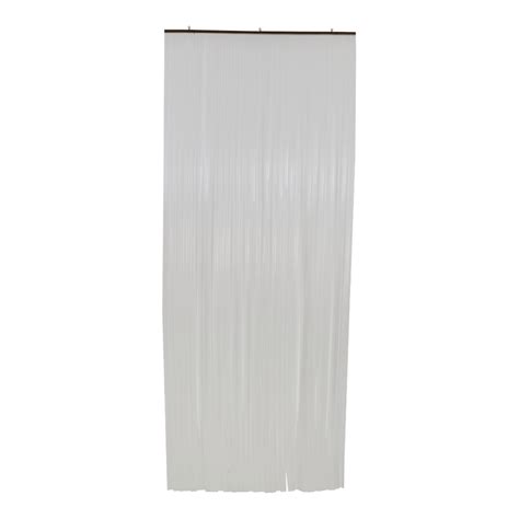 Deurgordijn PVC Tris Wit 90x220cm Vliegengordijn