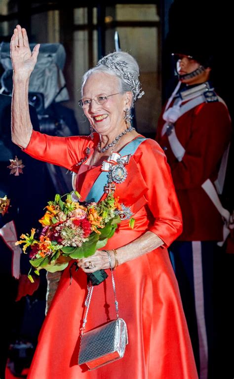 La Reine Margrethe Ii De Danemark Lors Des Obs Ques Du Prince Henrik De